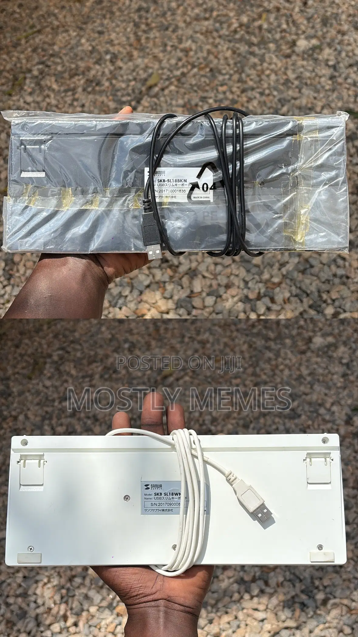 Portable Wired Keyboard