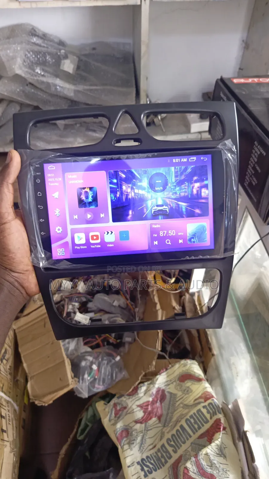 Car Play Android Screen for Benz C-Class 2001-2005