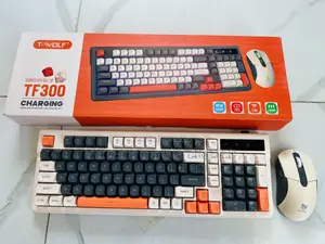 Wolf TF300 Charging Wireless Keyboard and Mouse Set