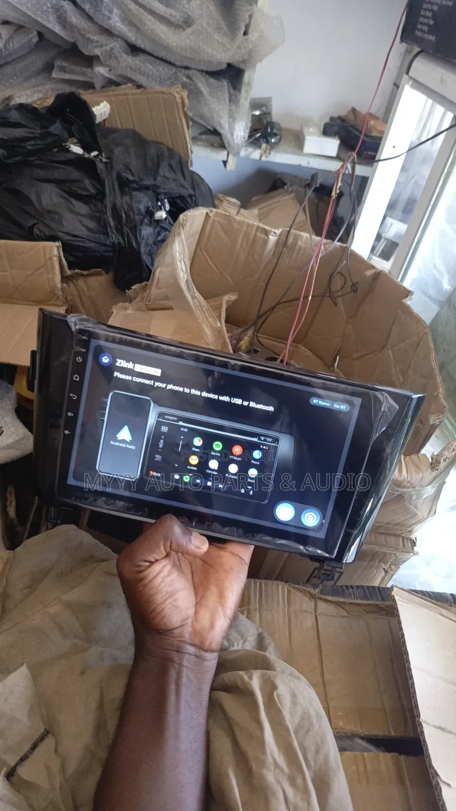 Carplay Android Screen for Nissan Rogue and Qasqhai 2016-2019