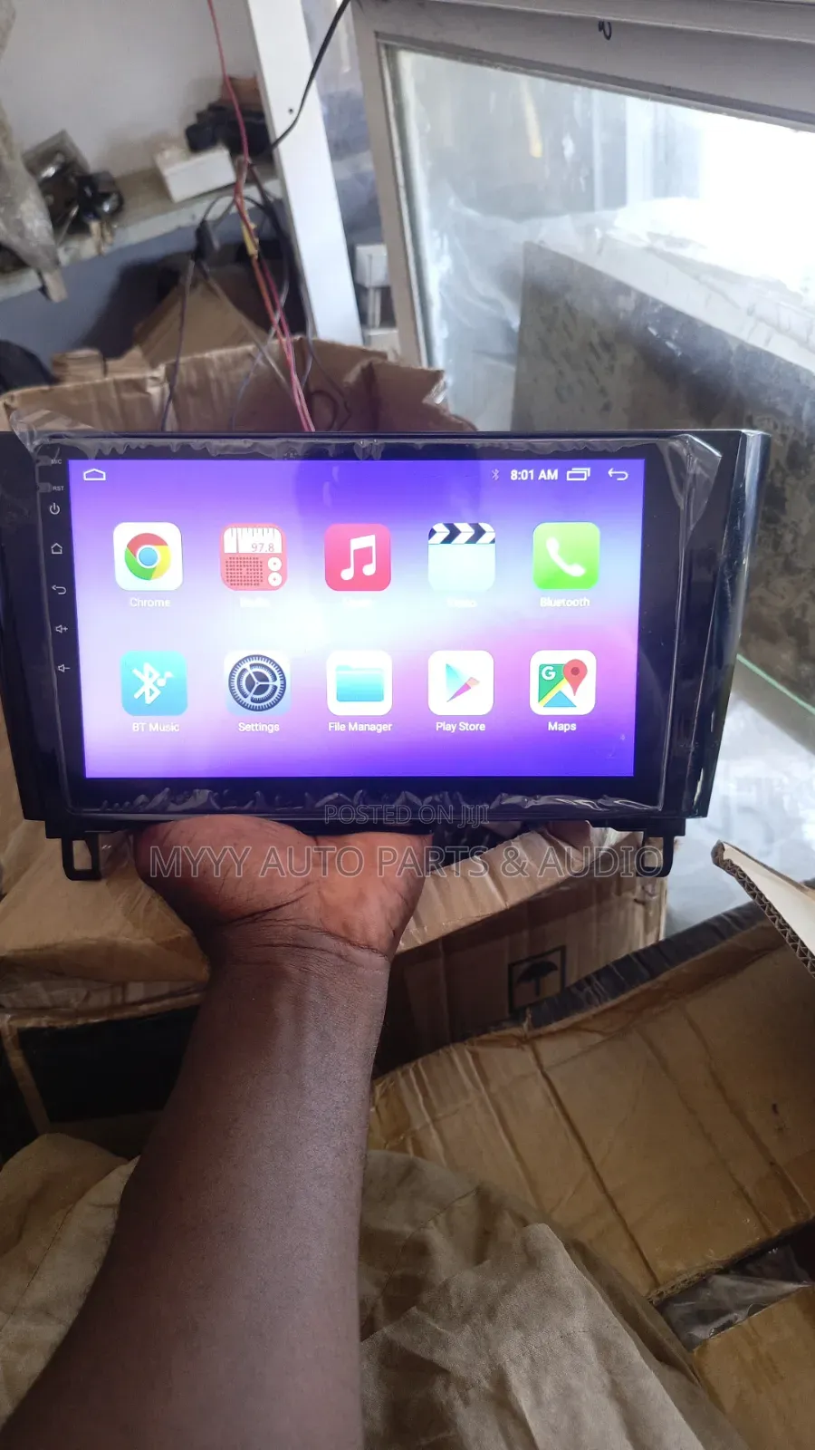 Carplay Android Screen for Nissan Rogue and Qasqhai 2016-2019