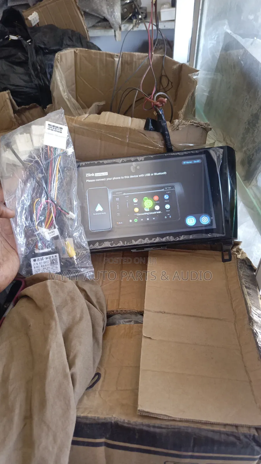 Carplay Android Screen for Nissan Rogue and Qasqhai 2016-2019