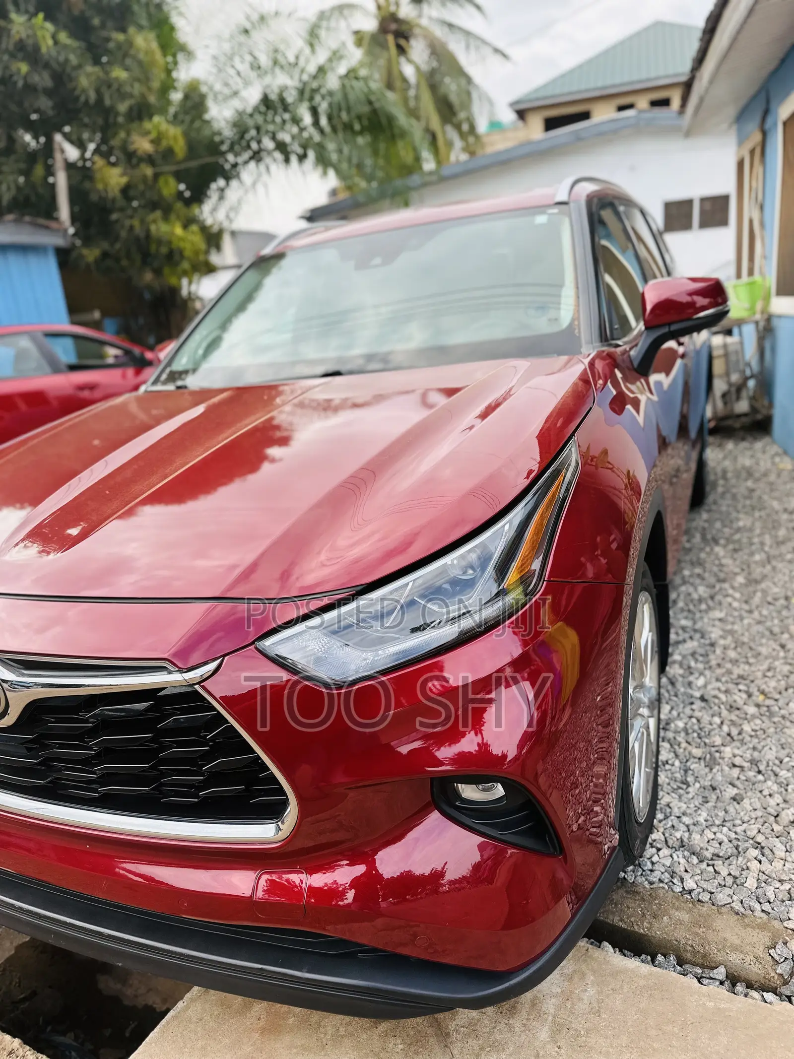 Toyota Highlander Limited 2022 Red
