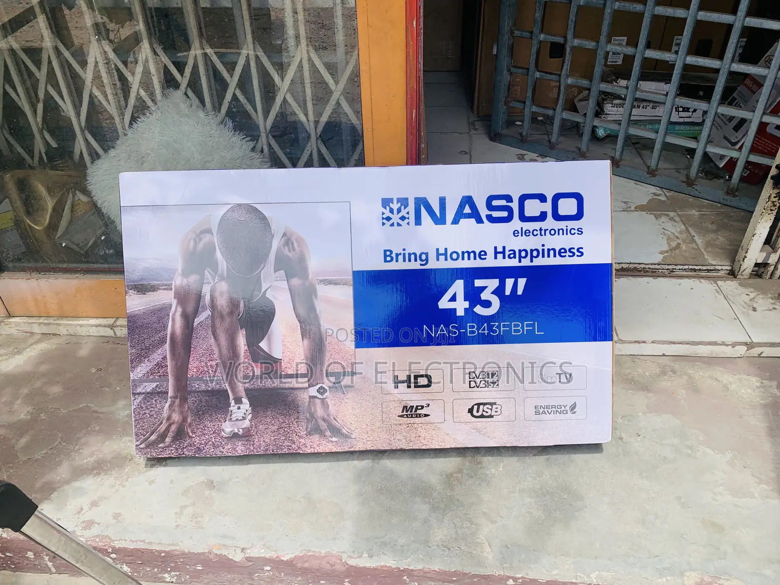 Ultra Modern Slim 43”fhd Satellite Digital Nasco