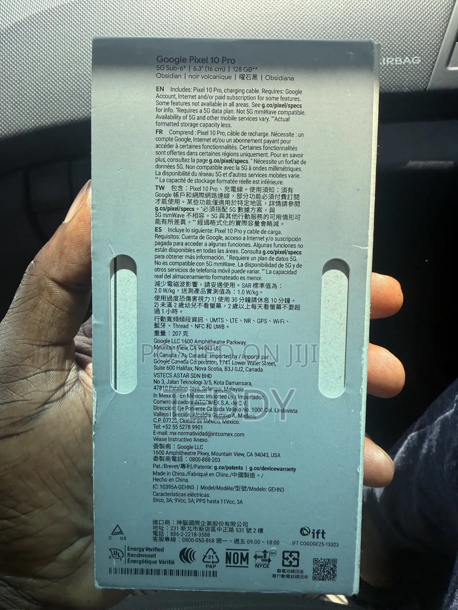 New Google Pixel 10 Pro 5G 128 GB Black