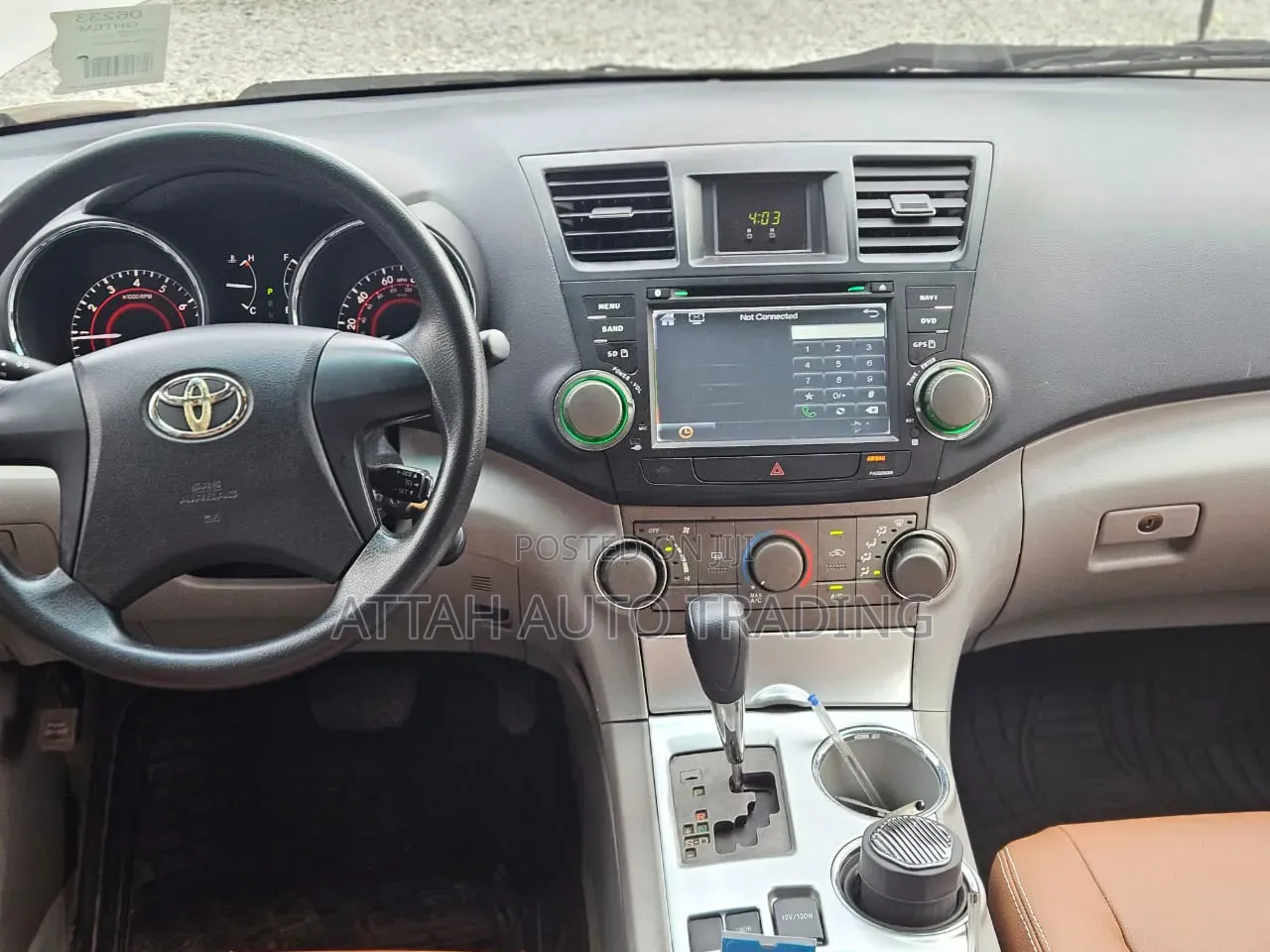 Toyota Highlander 2008 White