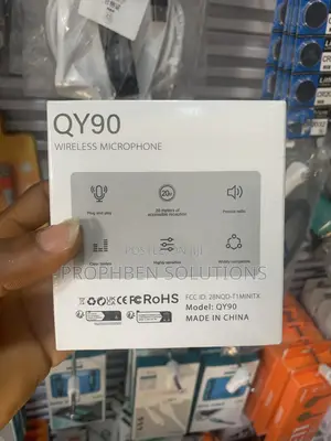 Double Wireless Microphone ( QY90)