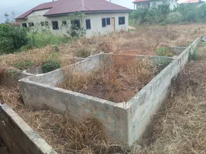 Half Plot With a 4bedroom Footing at Bawaleshie Close to the Main Road