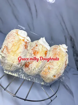 Grace Donut - Milky Cream Donuts- 3 in Box - Fresh in Kasoa New Town