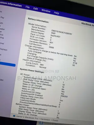 Laptop Apple MacBook Pro 2017 16GB Intel Core i5 SSD 512GB