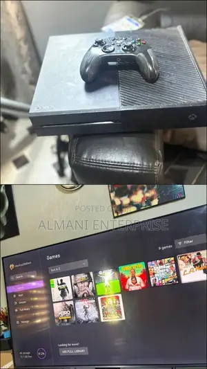 Xbox One With 9 Games