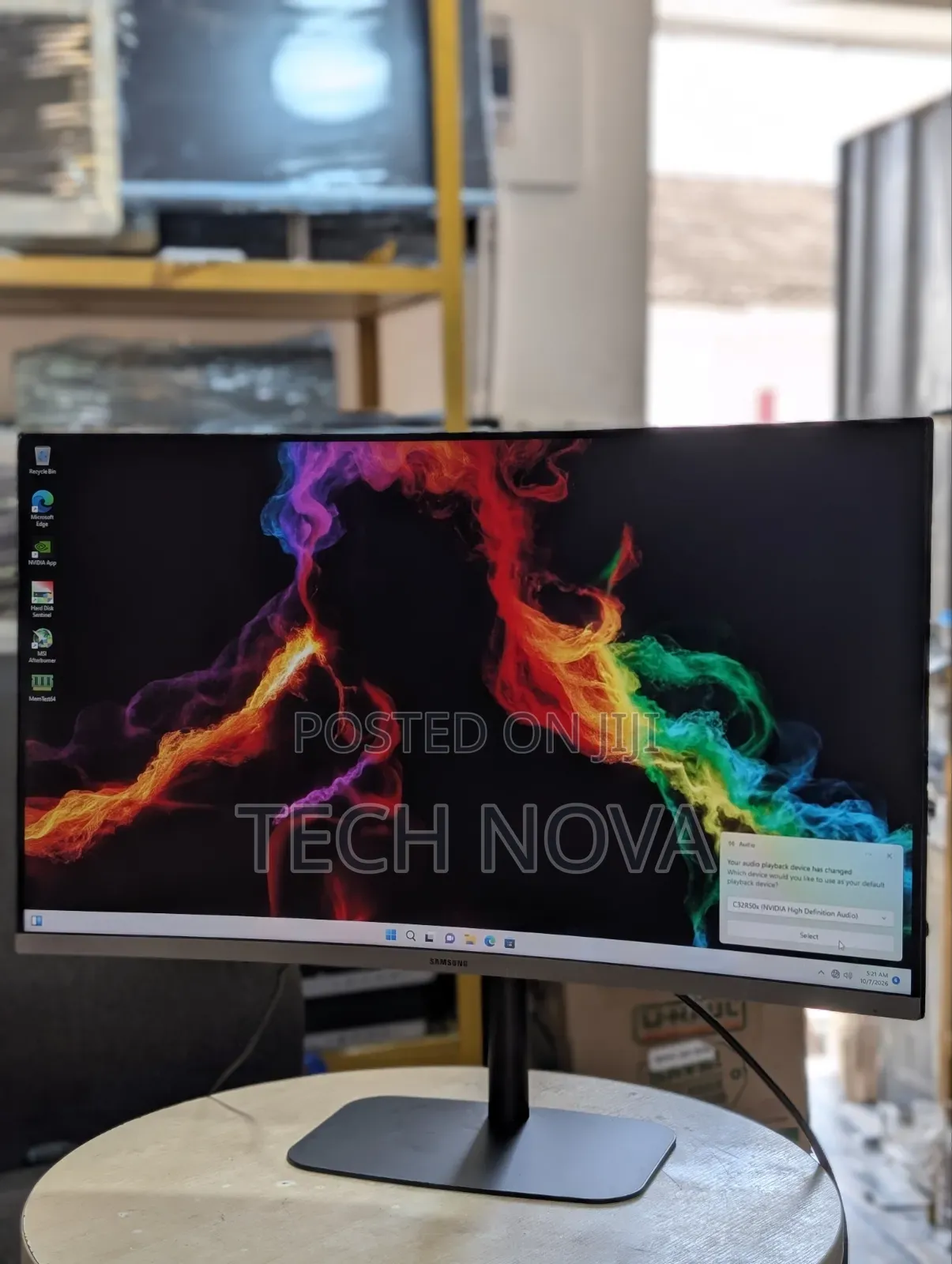 SAMSUNG 32" Class 1500R FHD Curved Monitor Display HDMI