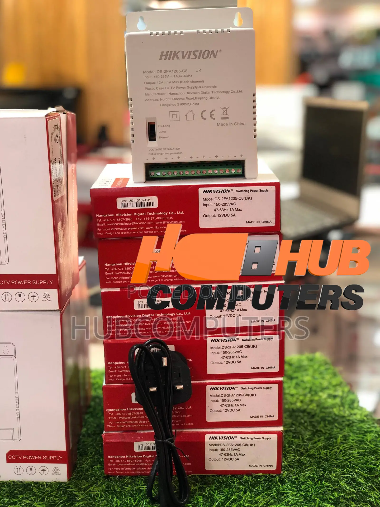 Hikvision DS-2FA1205-C8 8 Channel Power Supply