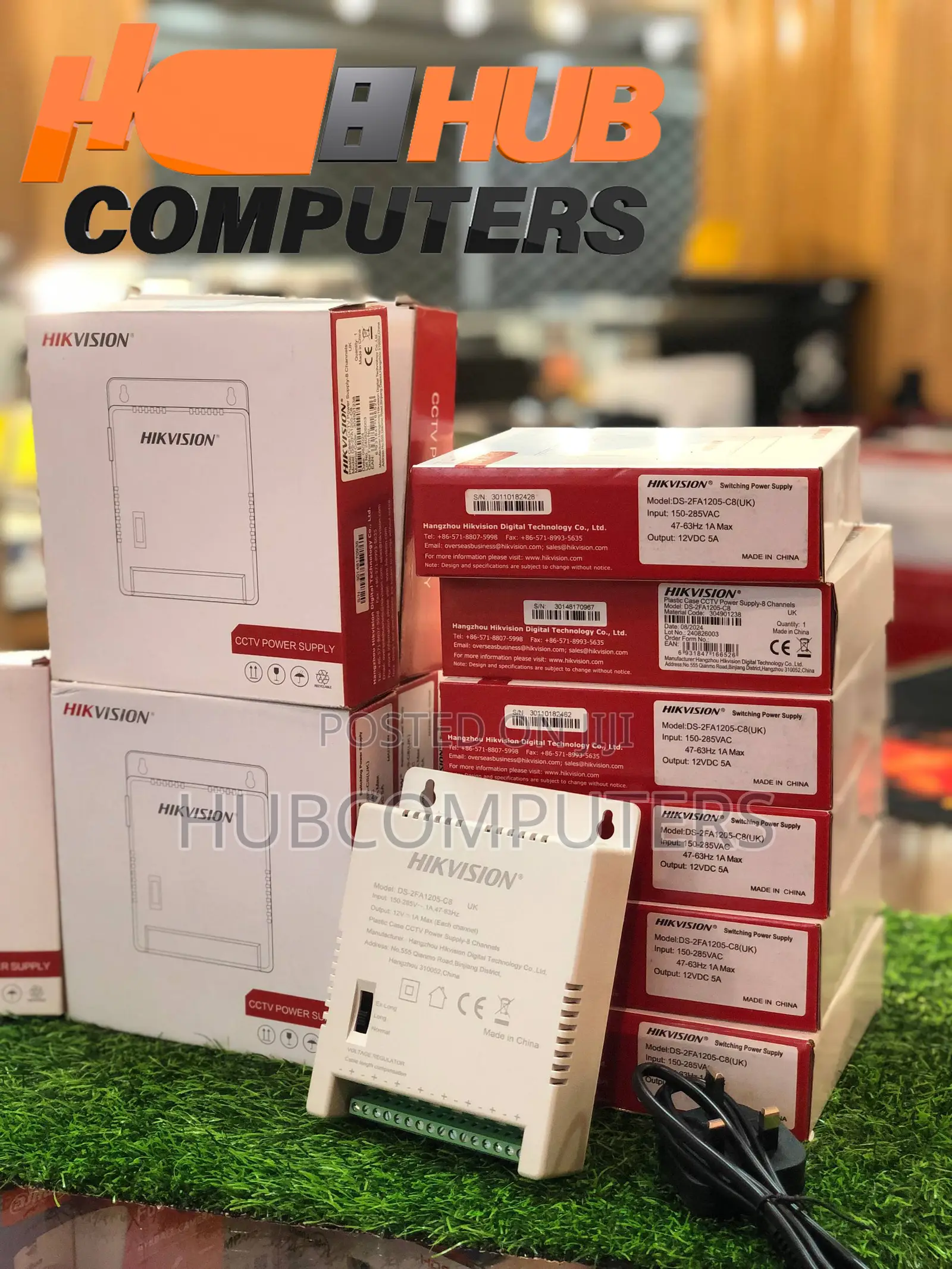 Hikvision DS-2FA1205-C8 8 Channel Power Supply