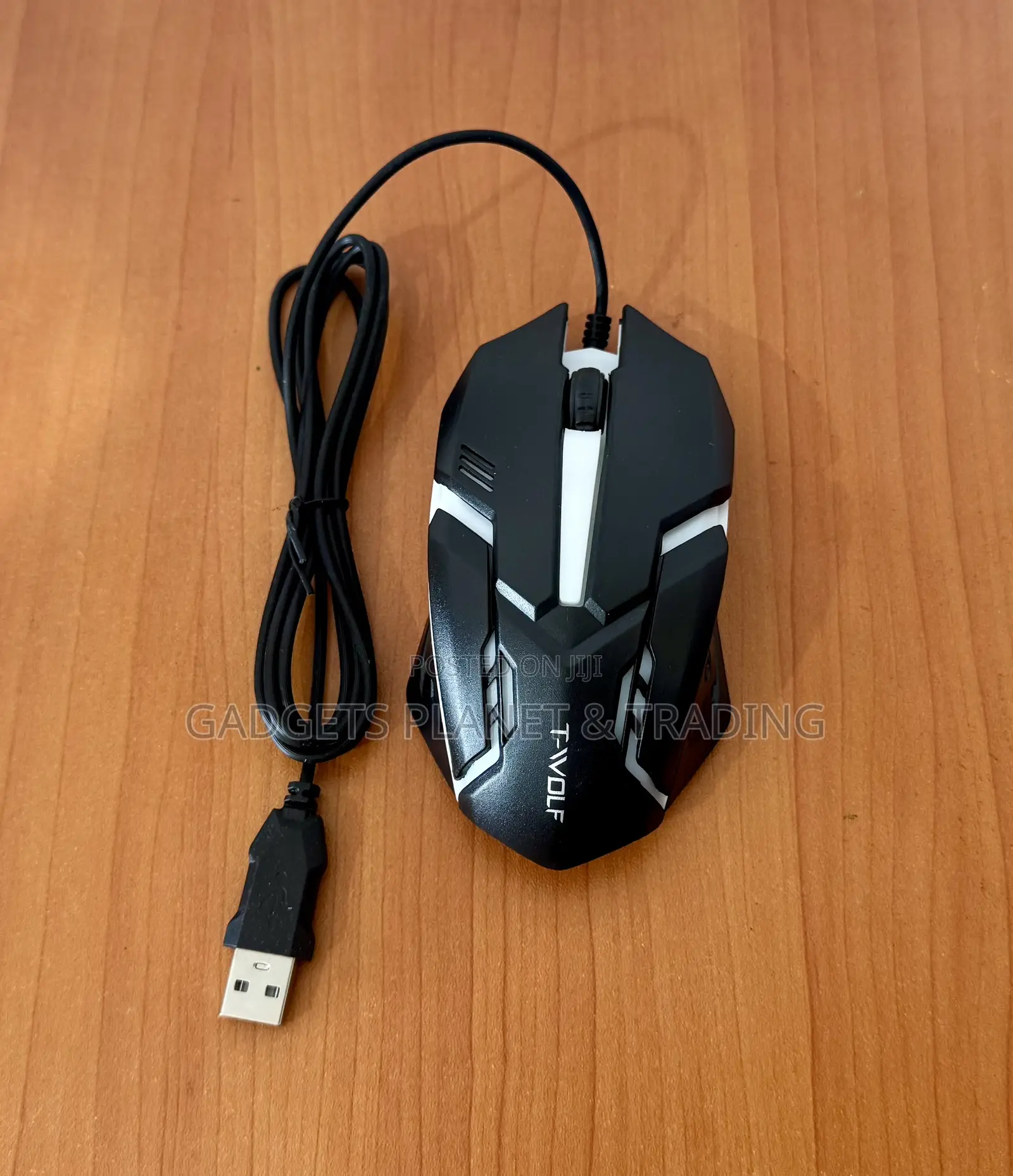 T-Wolf 4in1 Gaming Combo: Keyboard, Mouse Heaphone & Mouse Pad - TF800