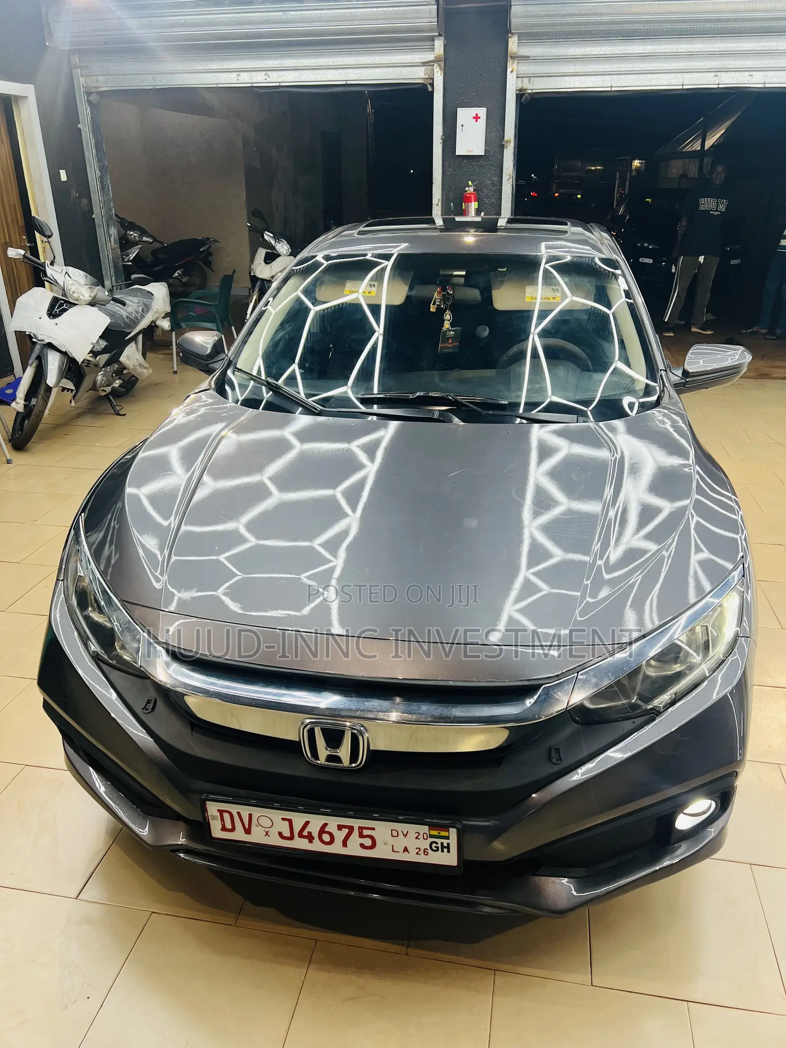 Honda Civic EX Sedan 2018 Gray
