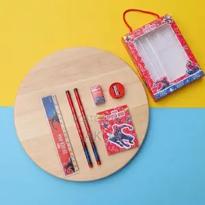 Children’s Stationery Gift Set Box – Spiderman Theme With Pencil
