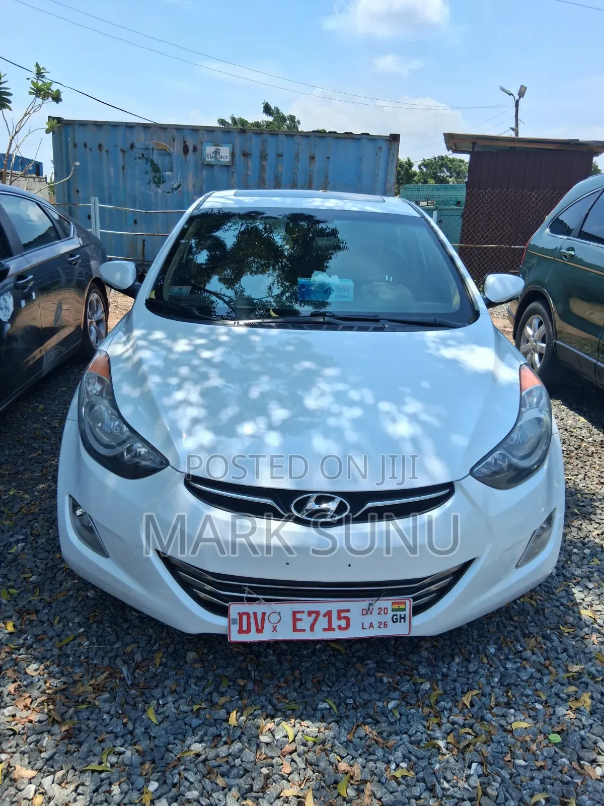 Hyundai Elantra 2012 White