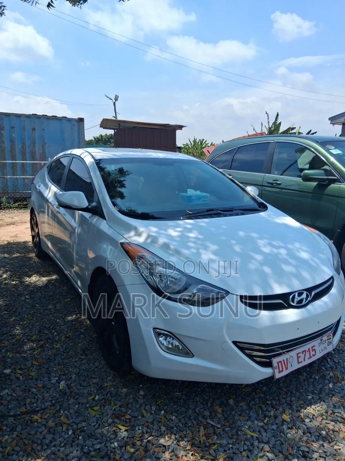 Hyundai Elantra 2012 White