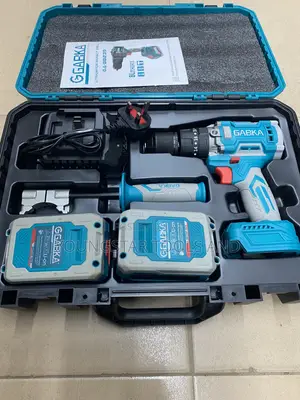 GABKA 21V Cordless Lithium-Ion Impact Drill (GA-88239) - Brand New