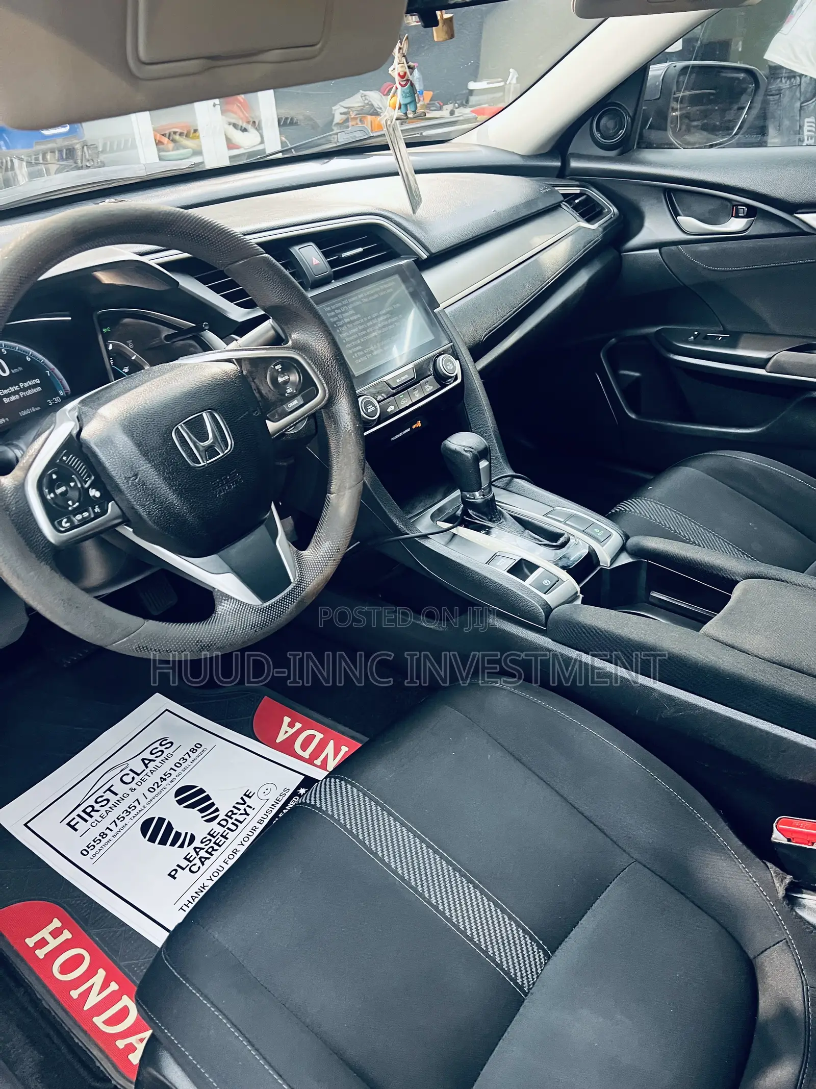Honda Civic EX Sedan 2018 Gray