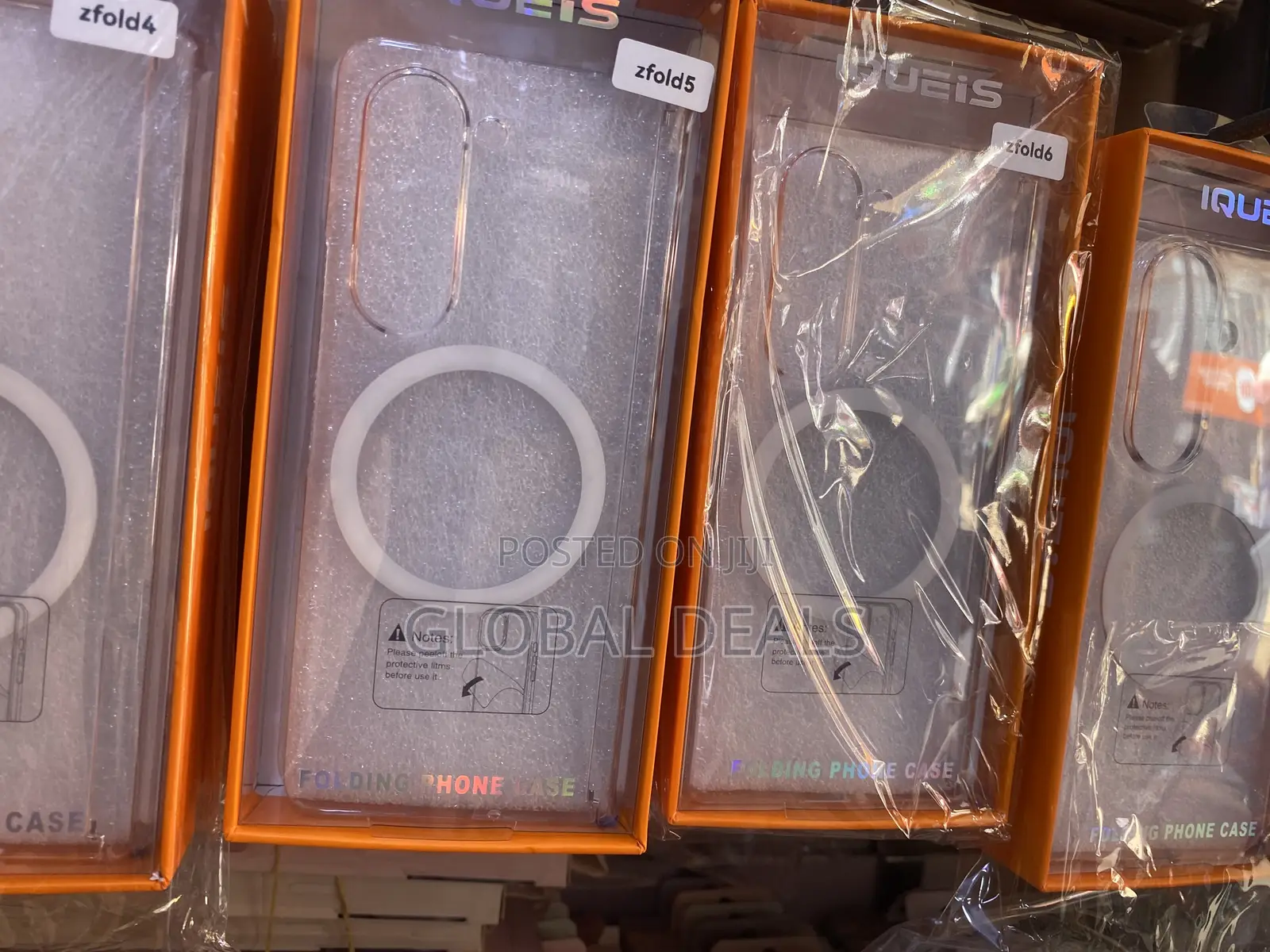 Samsung Galaxy Fold Transparent Covers