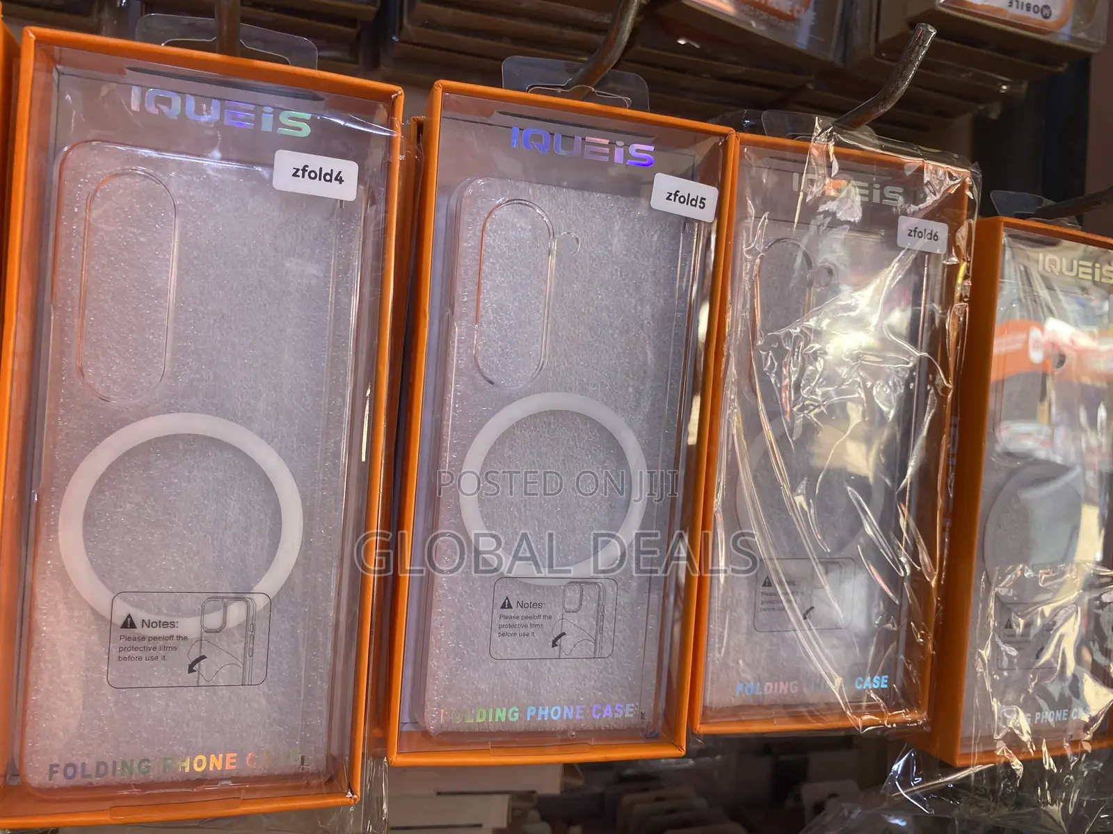 Samsung Galaxy Fold Transparent Covers