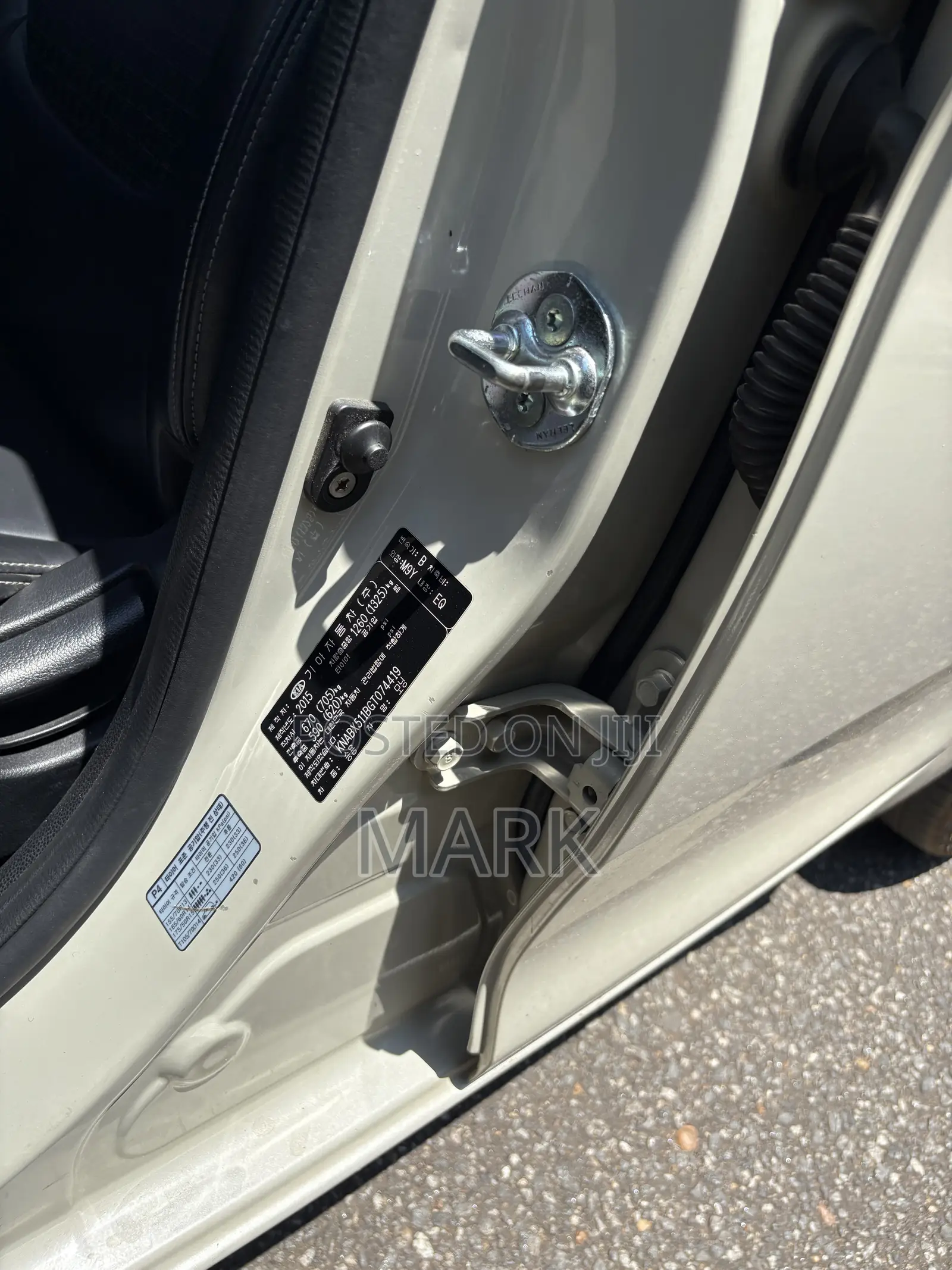 Kia Morning 2015 White