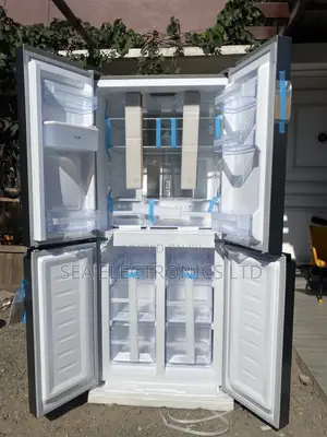 Pearl 4-Door Side-by-Side Refrigerator With Water Dispenser