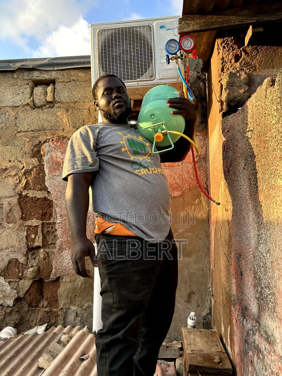 Electrician and Air Conditioning Technician