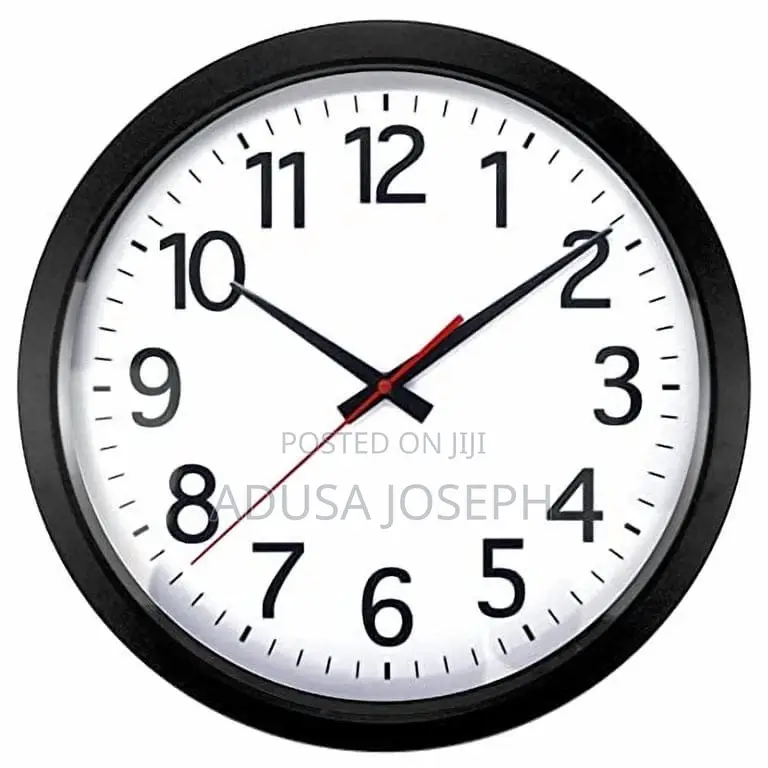 Hidden Camera Wall Clock
