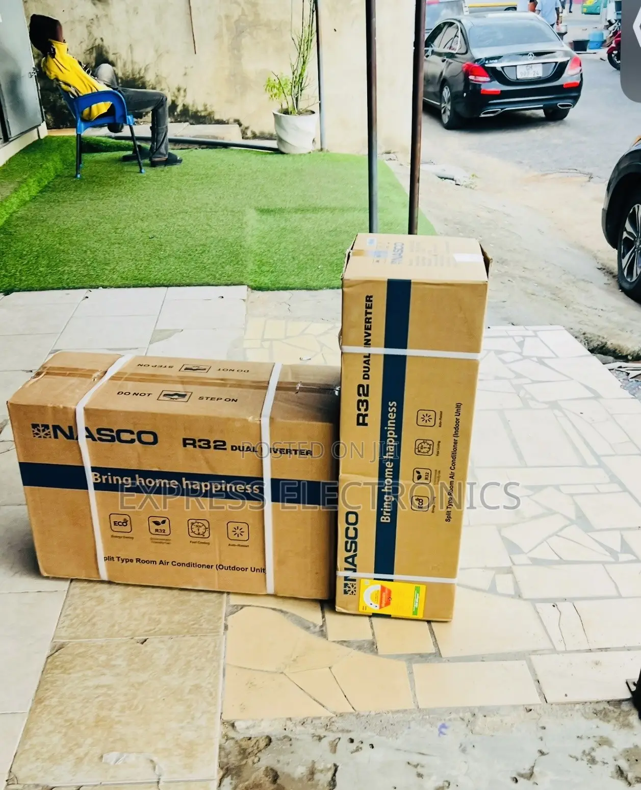 Nasco 2.0HP Dual Inverter Air Conditioner R32 Gas (NAS-A18INV