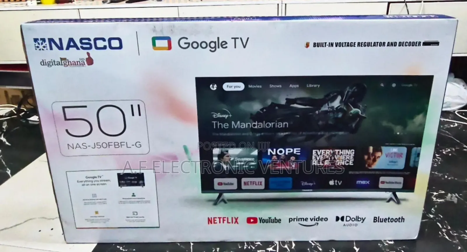 Nasco 50-Inch Google Android Smart TV