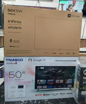 Nasco 50-Inch Google Android Smart TV
