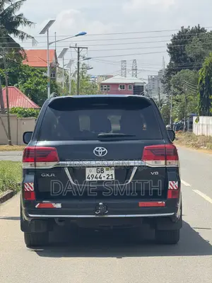 Toyota Land Cruiser 4.5 V8 GXR 2021 Black
