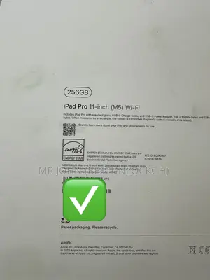 New Apple iPad Pro 11 (2025) 256 GB Gray