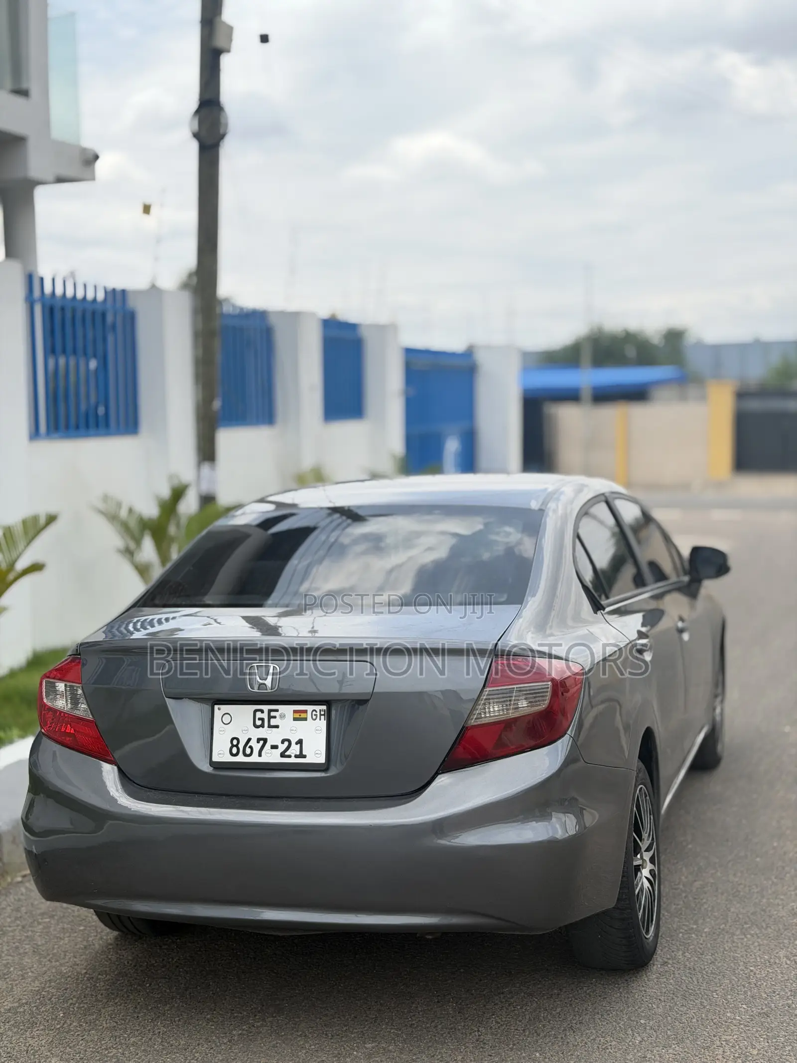 Honda Civic EX-L Sedan 2012 Gray