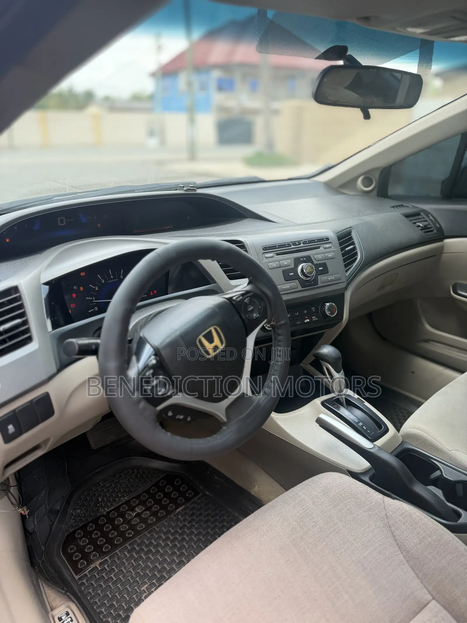 Honda Civic EX-L Sedan 2012 Gray