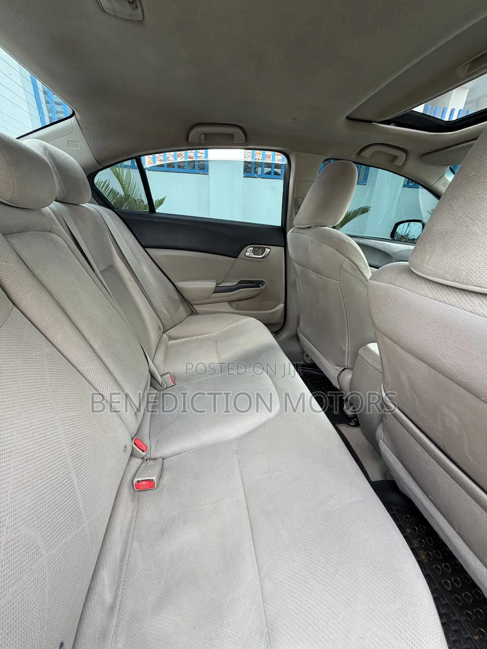 Honda Civic EX-L Sedan 2012 Gray