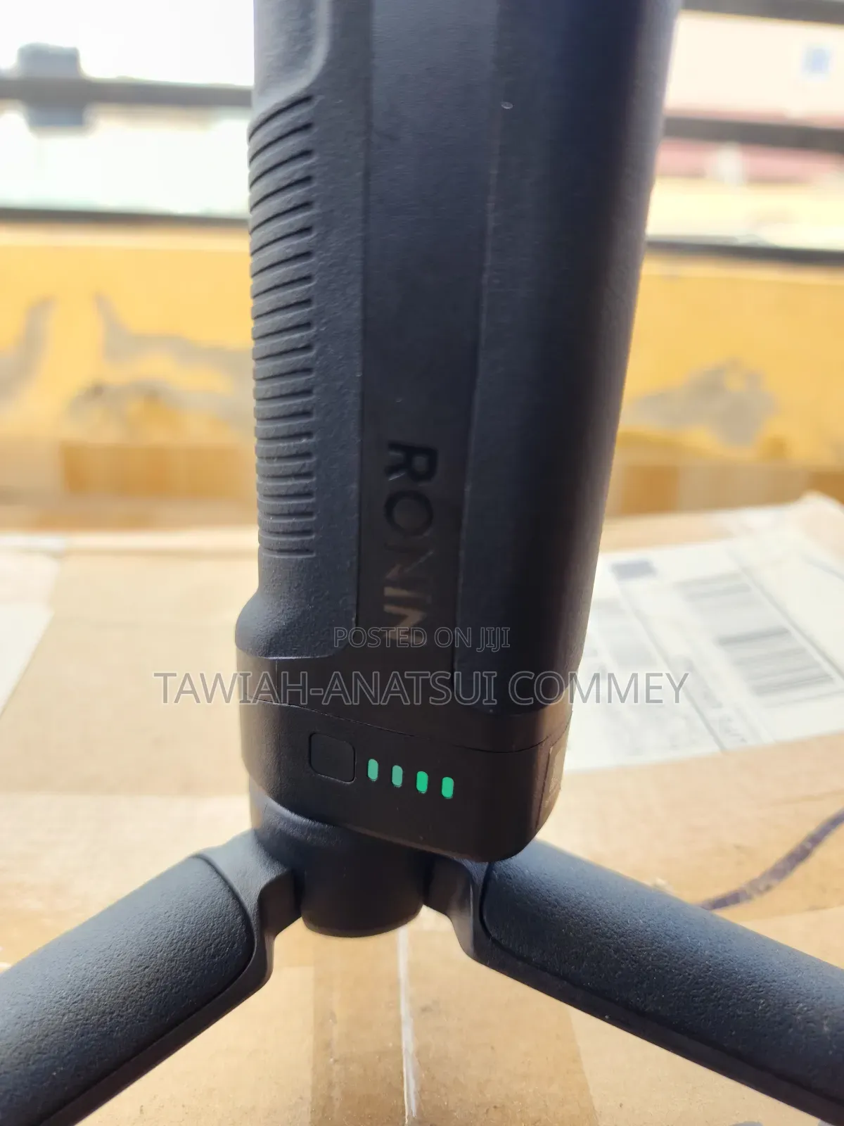The DJI Ronin-Sc Gimbal for Mirrorless Camera.