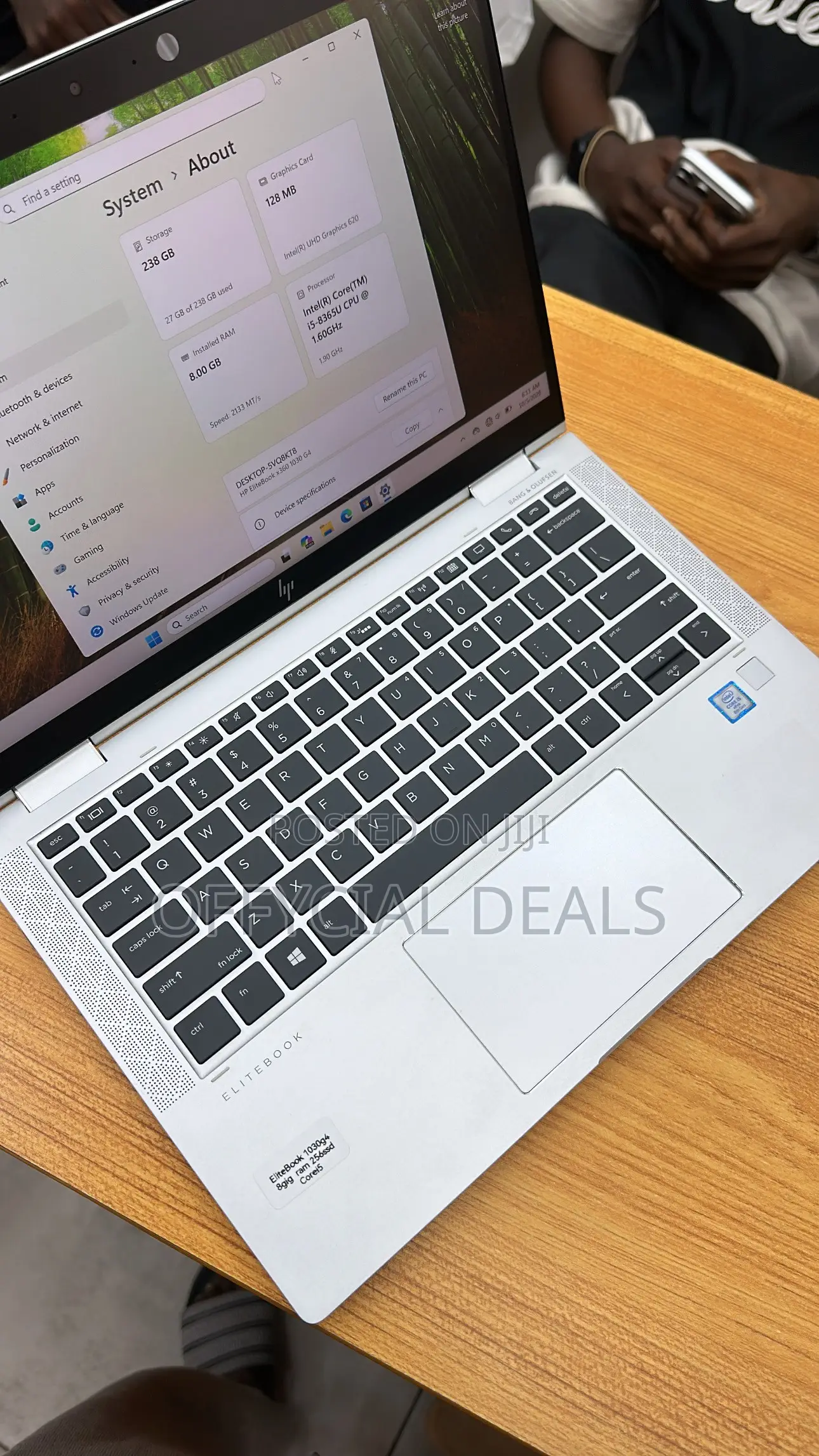 Laptop HP EliteBook x360 1030 G4 8GB Intel Core i5 SSD 256GB