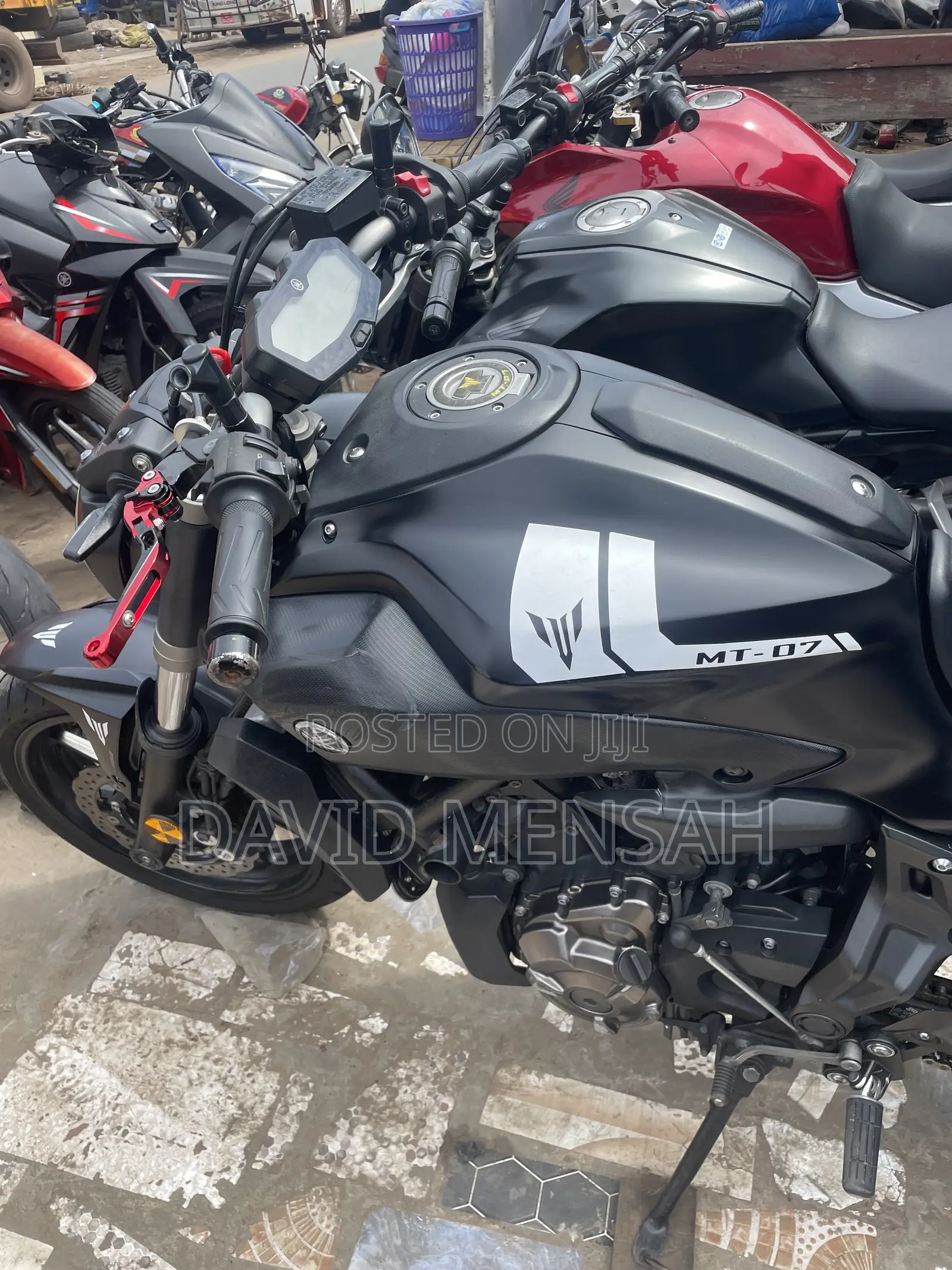 Yamaha MT-07 2017 Black