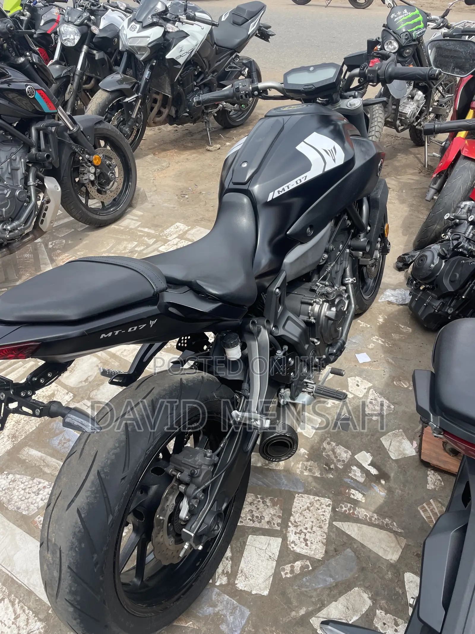Yamaha MT-07 2017 Black