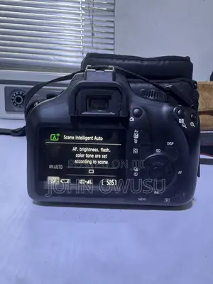 Used Canon 4000d With 55mm Prime Lens and Promate Bag.