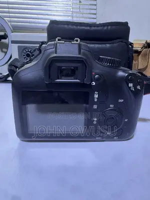 Used Canon 4000d With 55mm Prime Lens and Promate Bag.