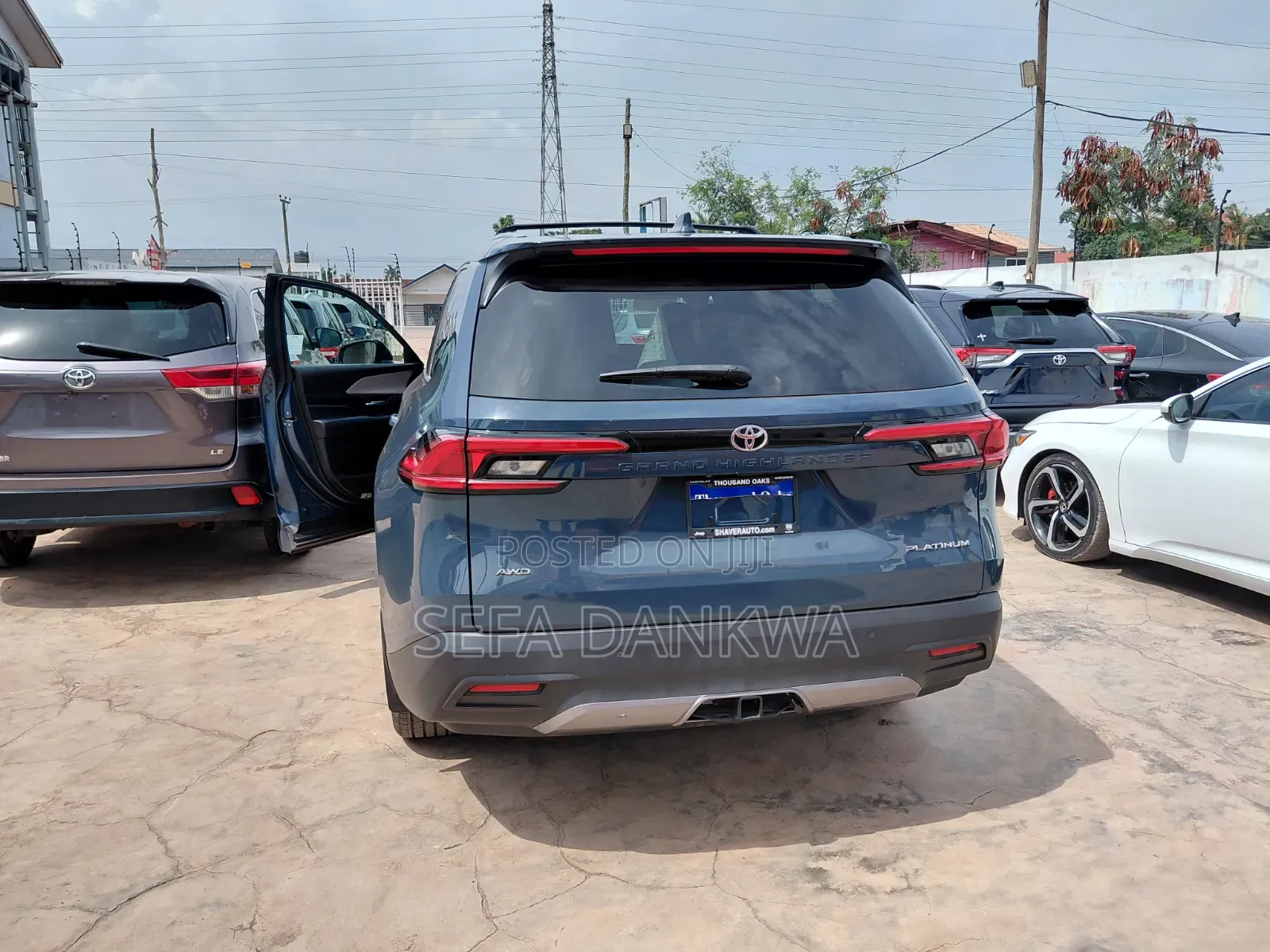 Toyota Grand Highlander Platinum AWD 2024 Gray