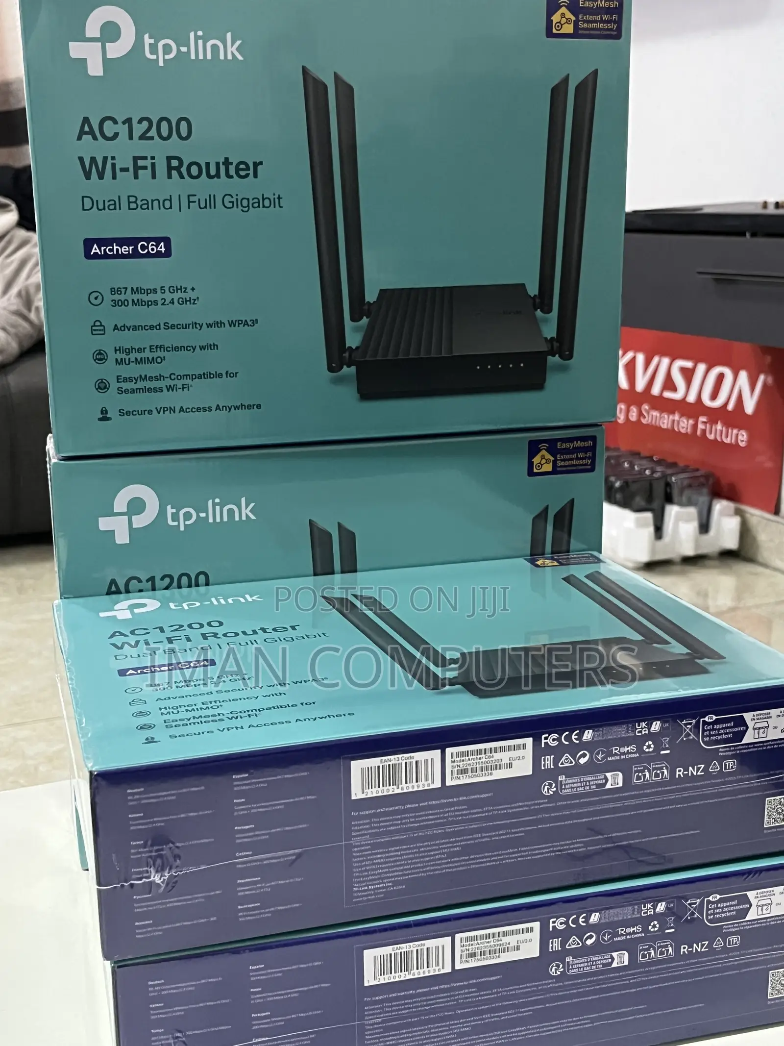 TP-Link Archer C64 — AC1200 Wi-Fi Router