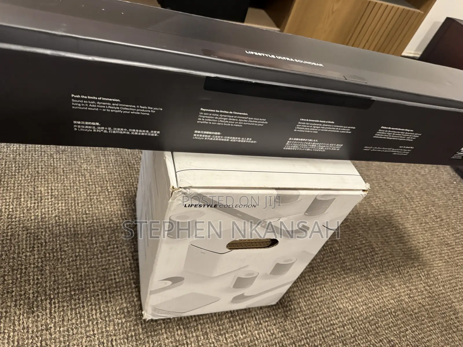 Bose Lifestyle Ultra Soundbar and Subwoofer Set