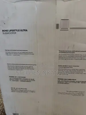 Bose Lifestyle Ultra Soundbar and Subwoofer Set