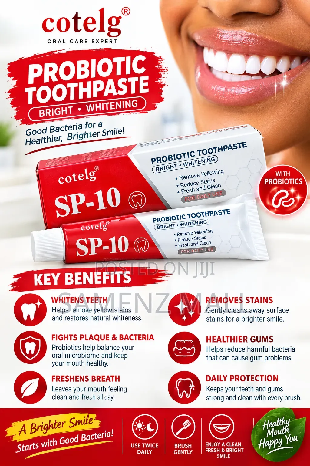 Sp-10 Probiotic Toothpaste